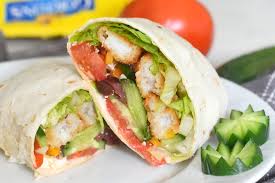 Double Seafood Folded Wrap