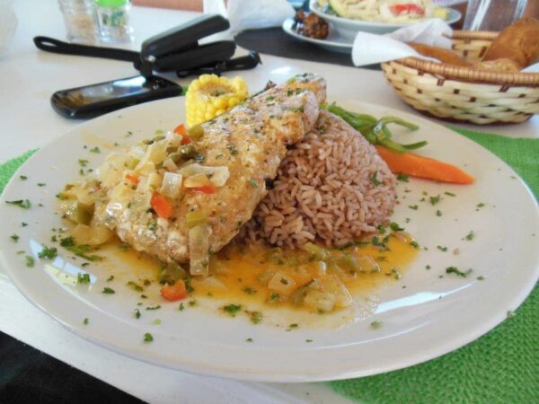 Snapper Fillet (Grilled or Blackened) with Caper Butter Sauce