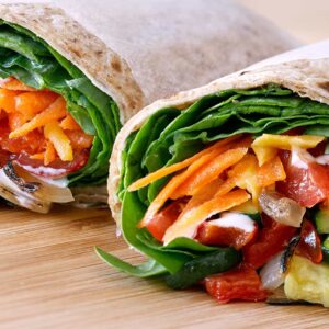 Loaded Veggies Folded Wrap