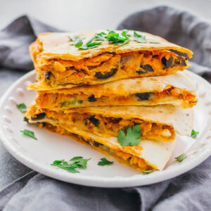 Salmon Quesadilla