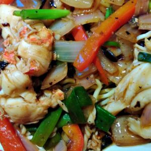 Black Bean Lobster