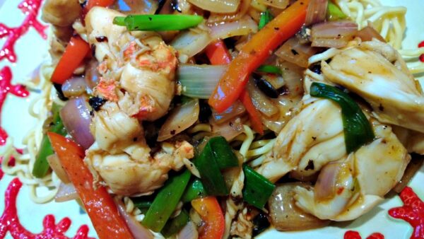 Black Bean Lobster