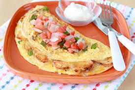 Chicken Fajita Omelette