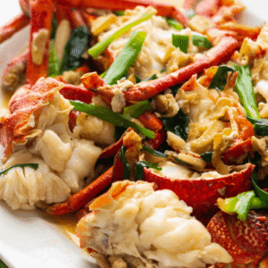Ginger Scallion Lobster