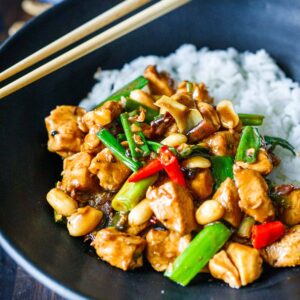 Kung Pao Chicken and Jasmine Rice