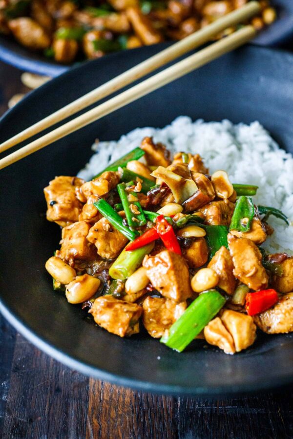 Kung Pao Chicken and Jasmine Rice