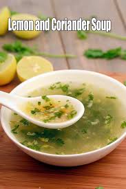 Lemon Coriander Soup
