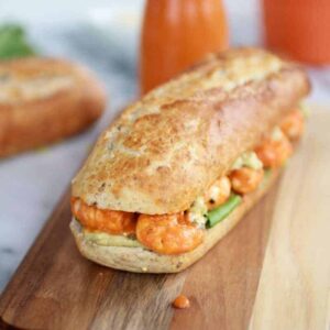 Shrimp & Cheese Sandwich