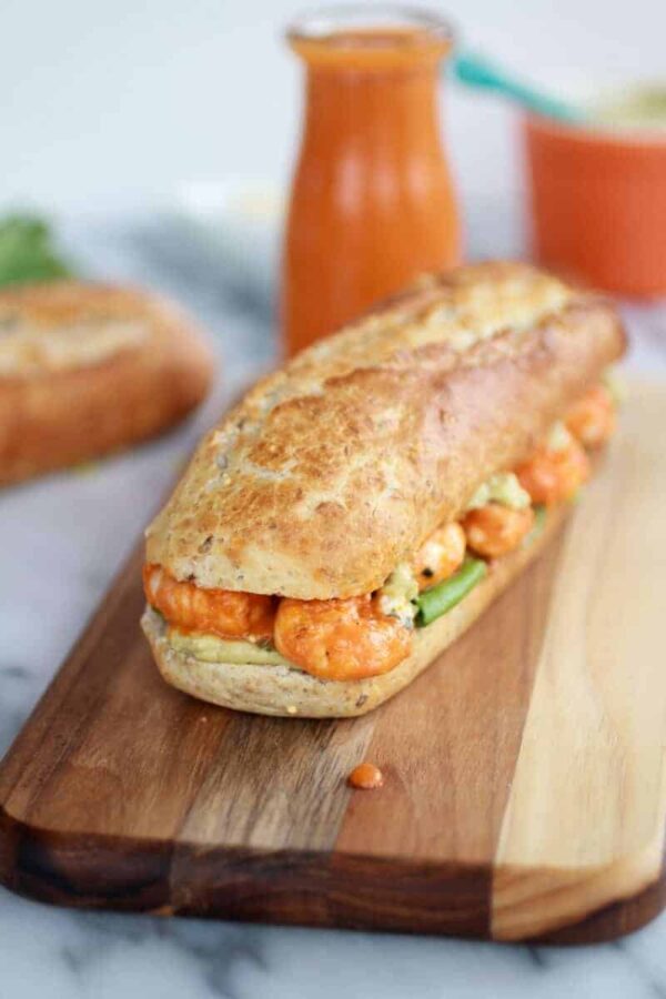 Shrimp & Cheese Sandwich