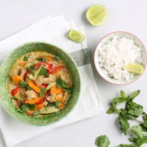 Thai Green Curry with Jasmine Rice