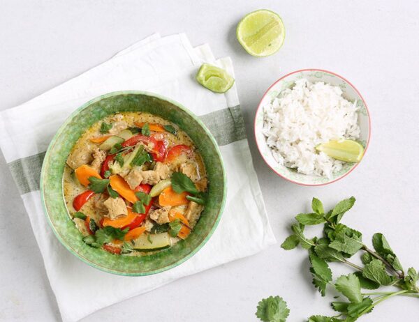 Thai Green Curry with Jasmine Rice