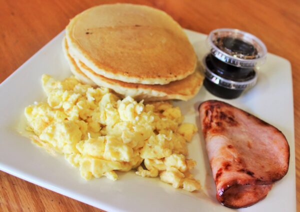 Three Eggs & Pancake
