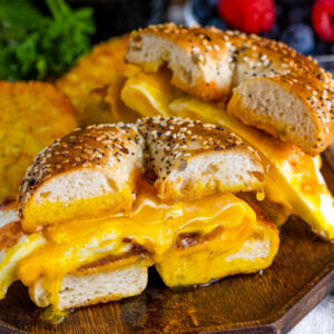 Bacon & Cheese Bagel