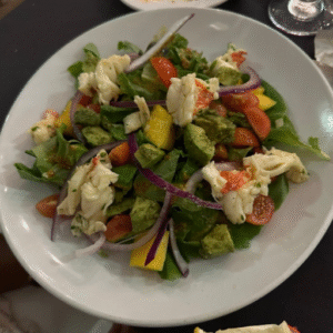Bacon Feta Avocado Salad