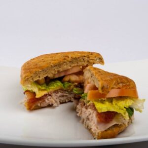 Bacon, Turkey & Cheese Panini
