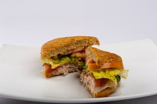 Bacon, Turkey & Cheese Panini