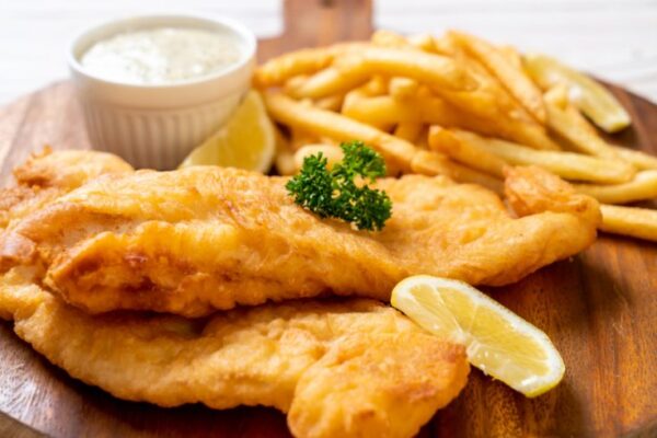 Beer Battered Fish & Chips