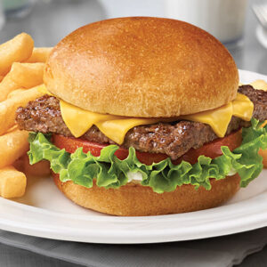 Cheeseburger and Fries