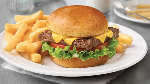 Cheeseburger and Fries