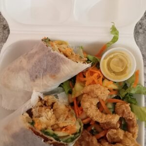 Wrap with Salad