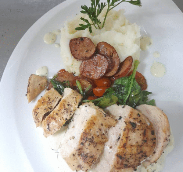 Creole Chicken in Cream Sauce