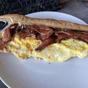 Egg & Bacon Sandwich