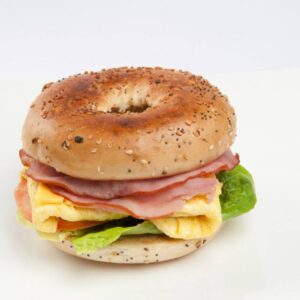 Egg, Cheese & Ham Bagel