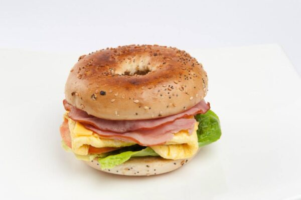 Egg, Cheese & Ham Bagel