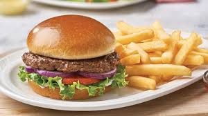 Hamburger and Fries