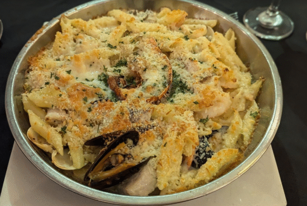 Seafood Thermidor Pasta