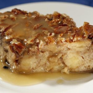 Sweet Potato Rum Bread Pudding