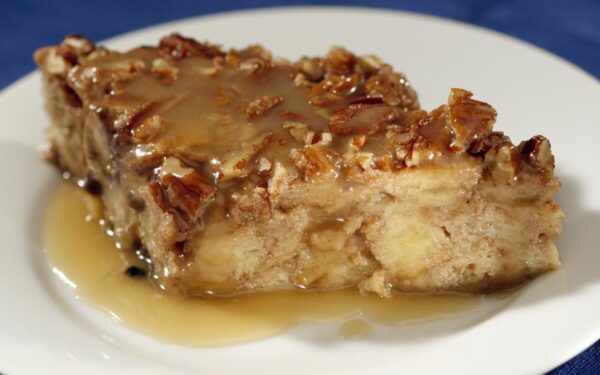 Sweet Potato Rum Bread Pudding